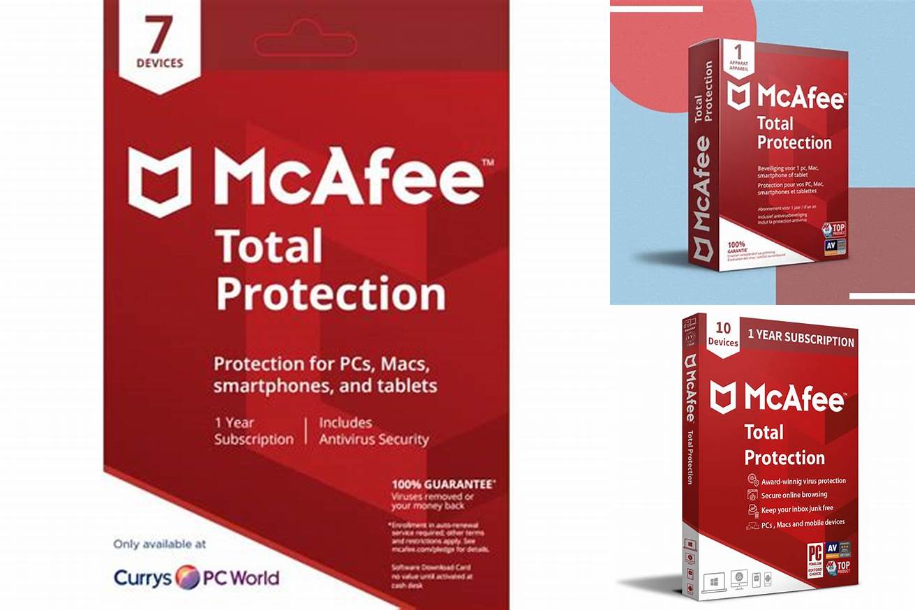 7. McAfee Total Protection