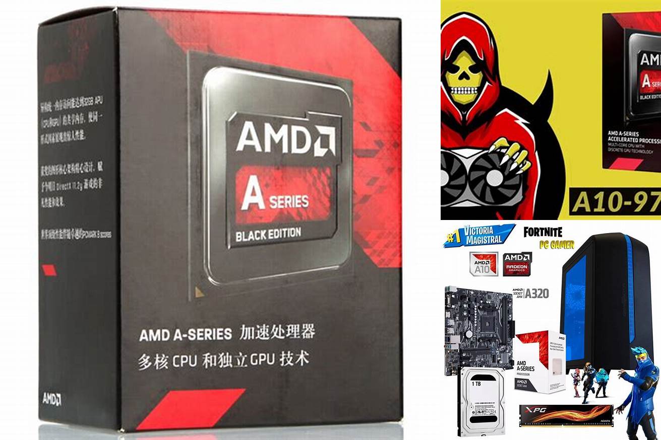 7. PC Gaming AMD APU A10-9700