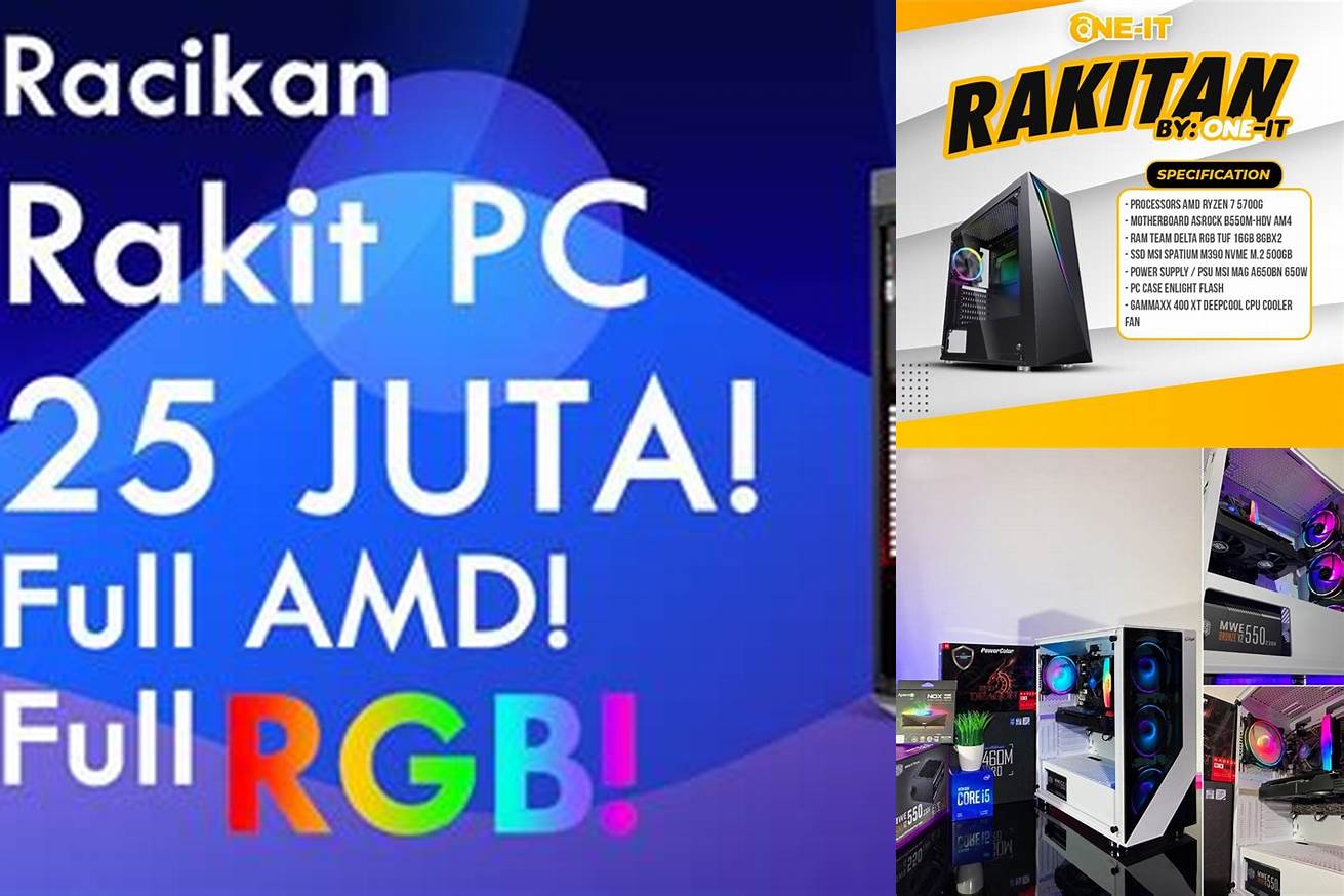 7. PC Rakitan Budget Friendly