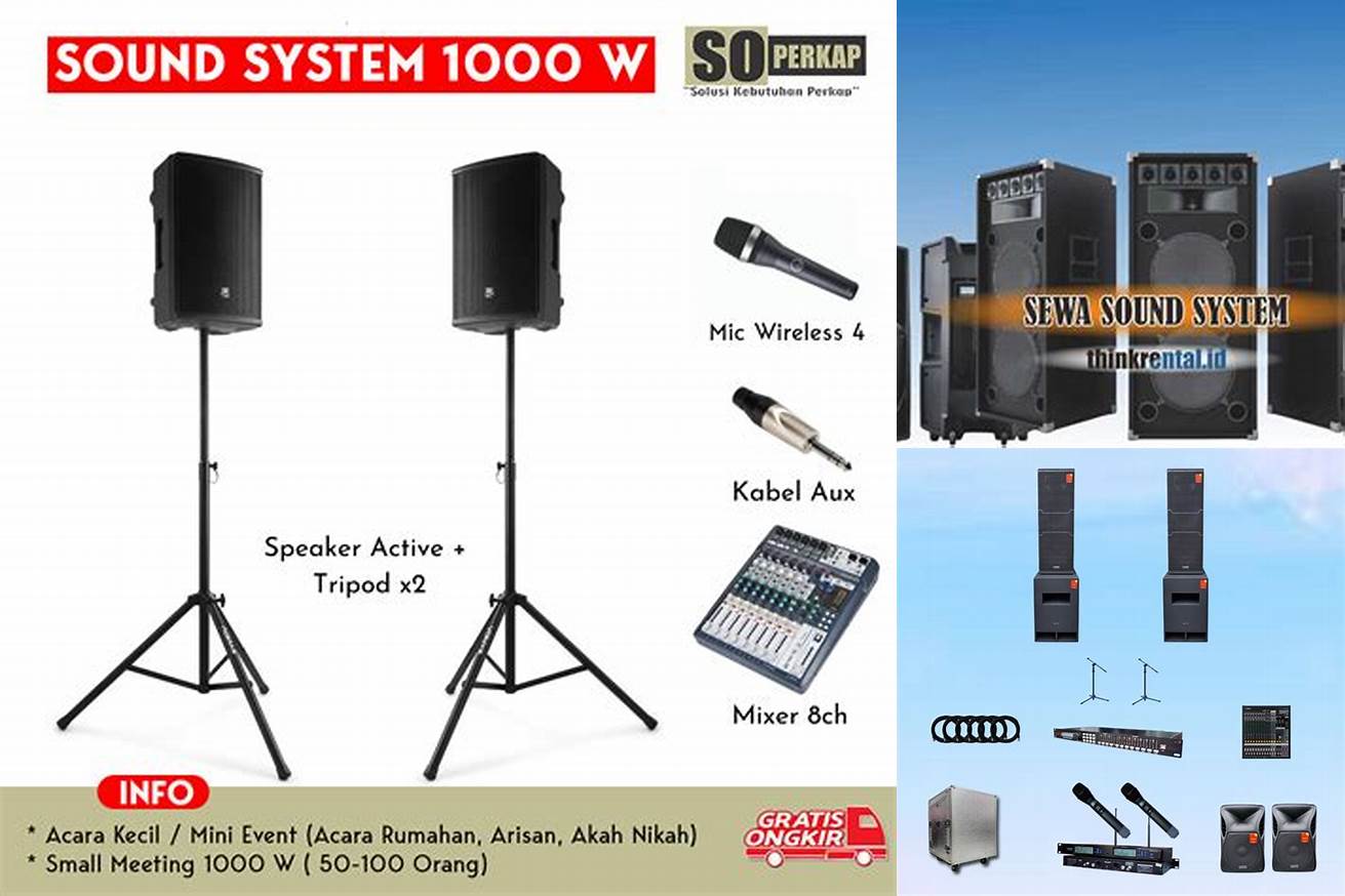 7. Sound System yang Berkualitas