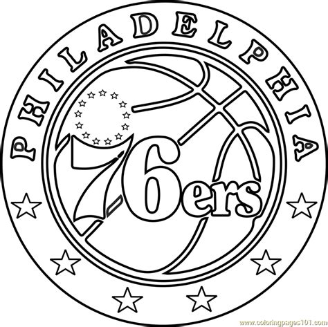 76ers coloring pages