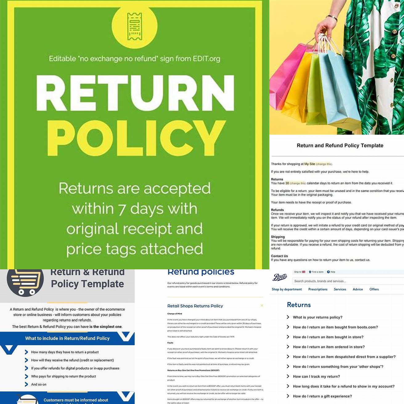 8 Check the stores return policy