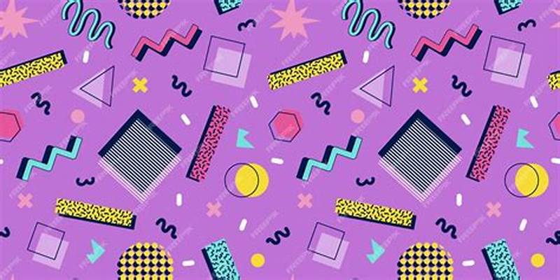 80s Abstract Pattern