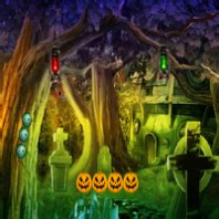 8b Spooky Forest Escape Walkthrough