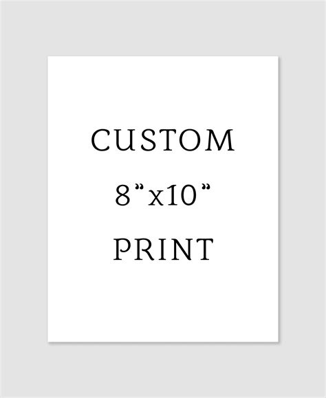 8x10 Photo Template