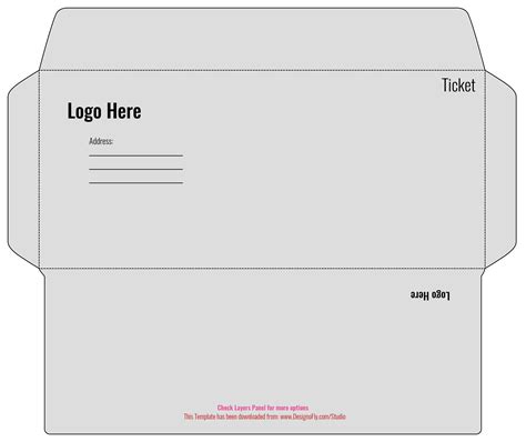 9 X 4 Envelope Template