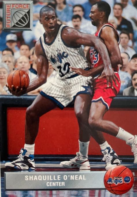92 93 upper deck shaquille o neal future force