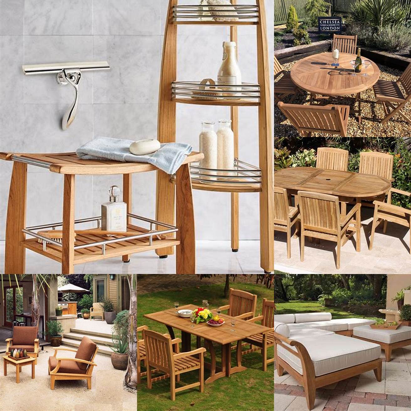 A Photo of Teak Furniture and Accessories