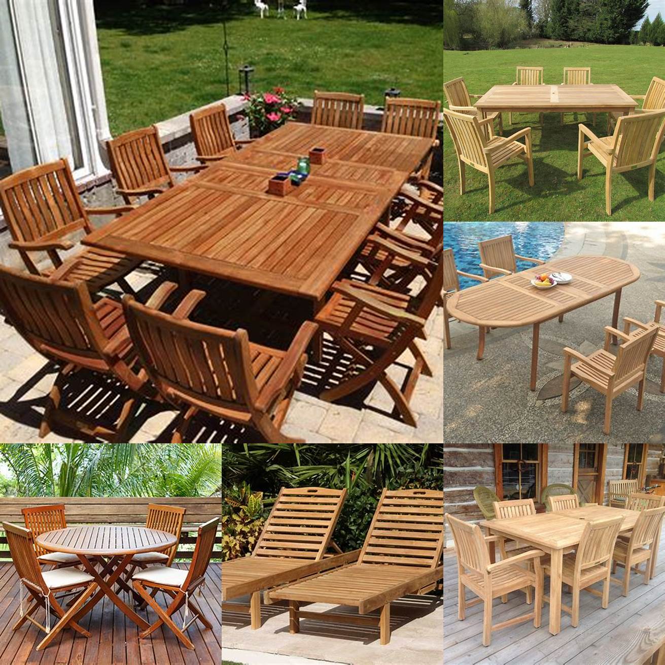 A Selection Of UEAED Teak Furniture Styles
