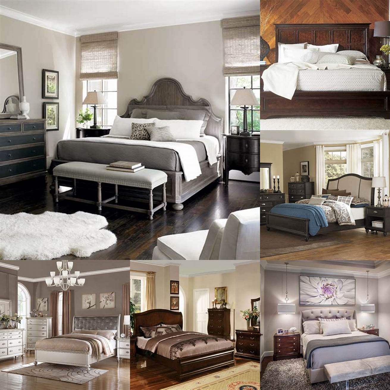 A Transitional Bedroom