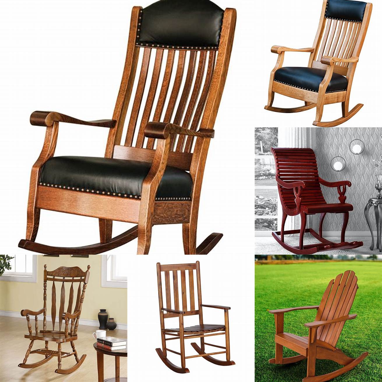 A Wooden Rocking Chair