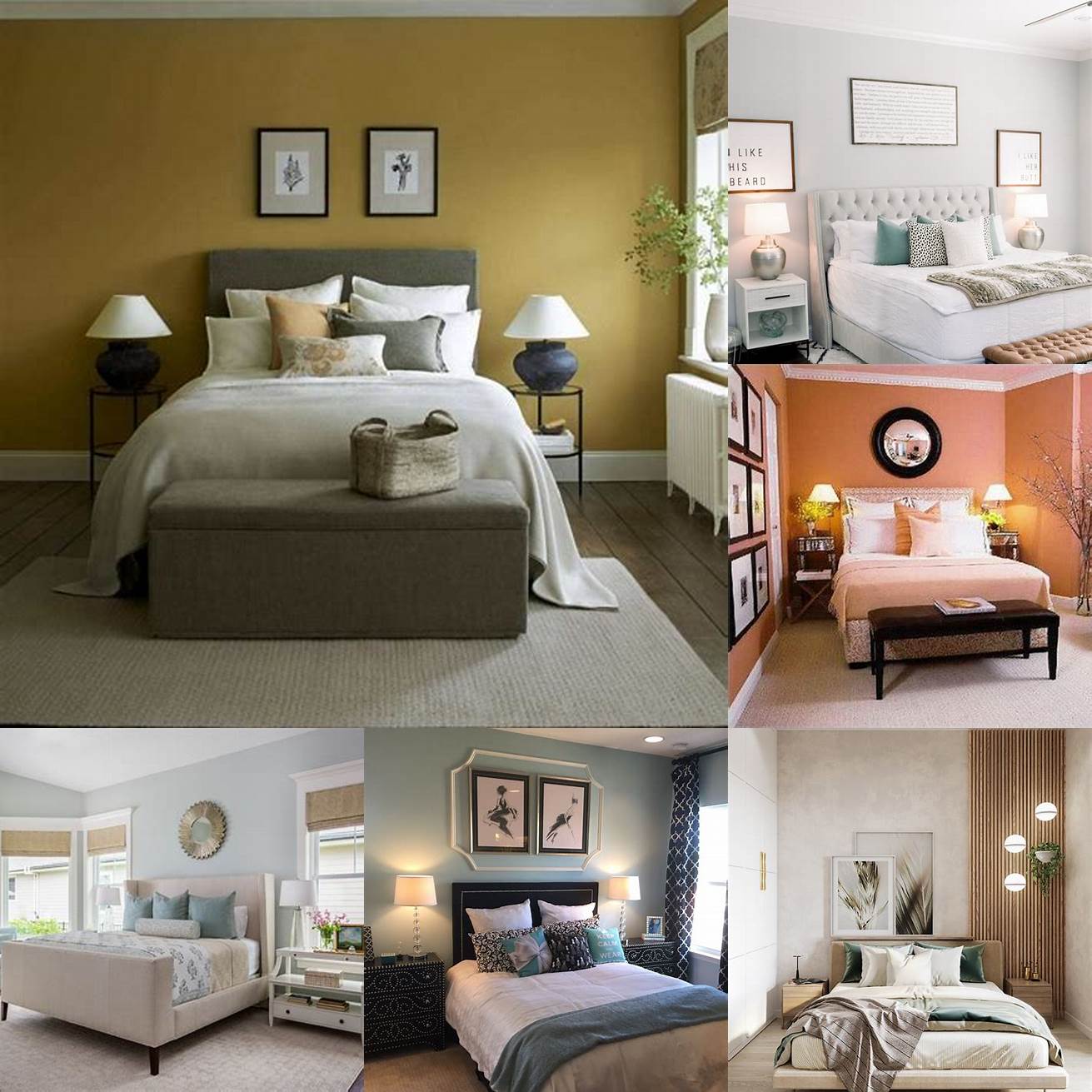 A beige bedroom can create a calming and relaxing atmosphere