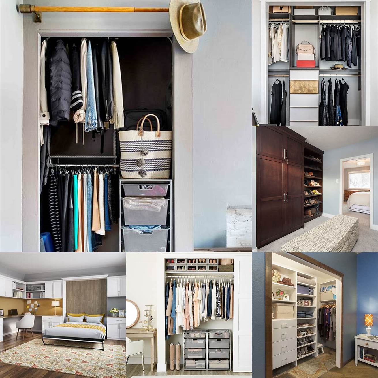 A closet bed can free up valuable floor space in small apartments
