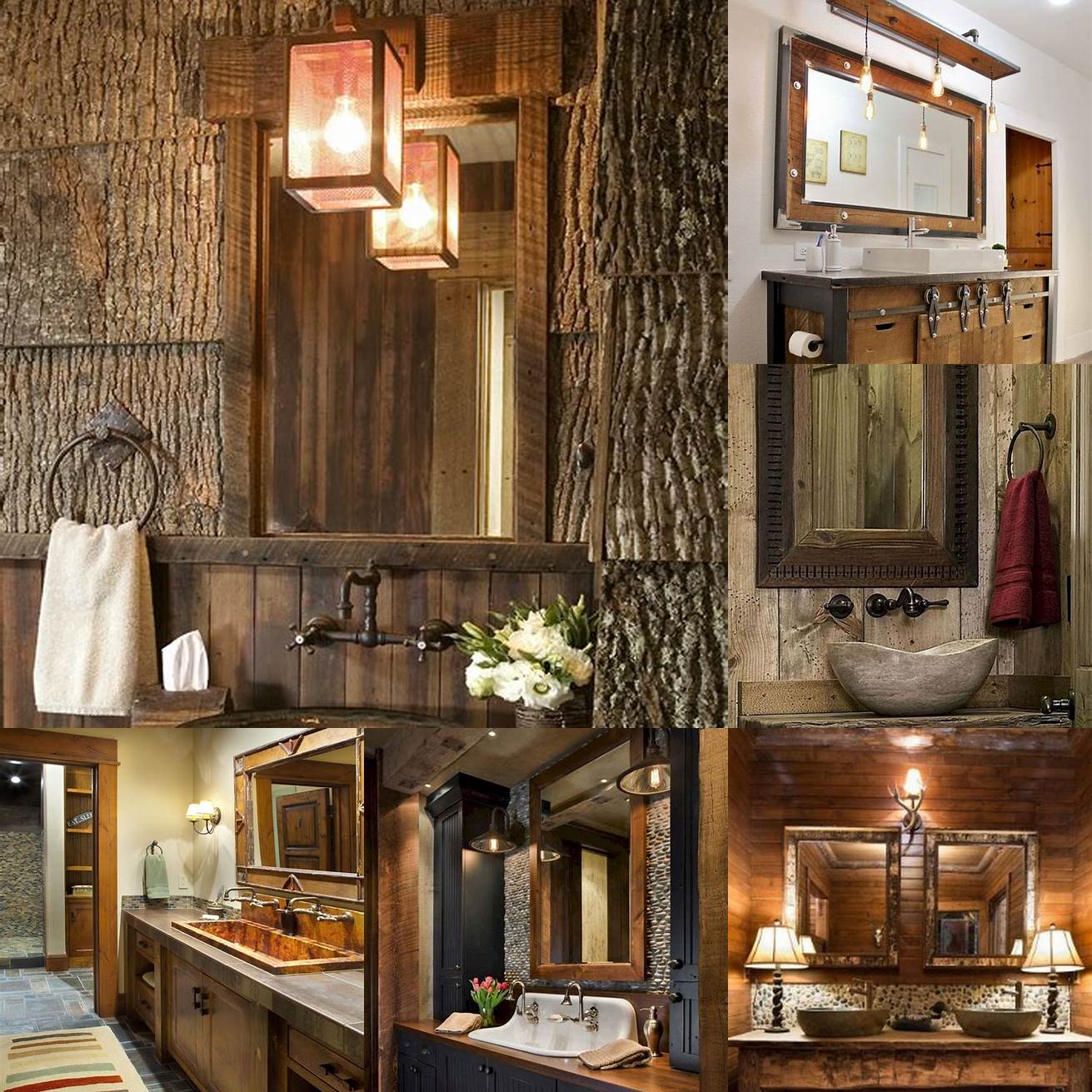 A rustic bathroom vanity with a modern twist can add a unique and stylish touch to your bathroom