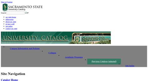 A Z Course Catalog Csus