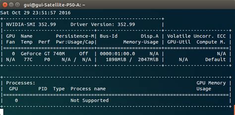 A top-like utility for monitoring CUDA activity on a GPU closed