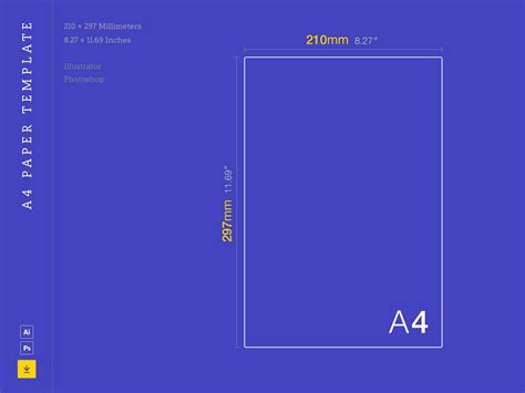 A4 Photo Template