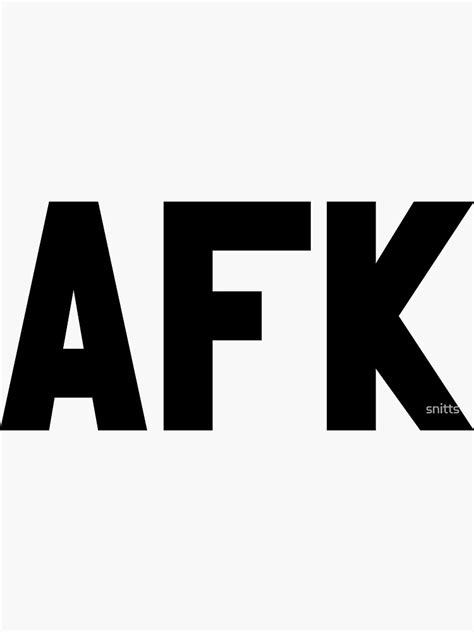 AFK Symbol