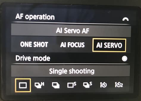 AI Focus Autofokus (AF-A)