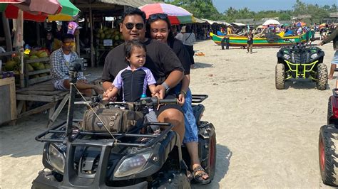 Berkeliling Pantai Pasir Putih Jember dengan ATV