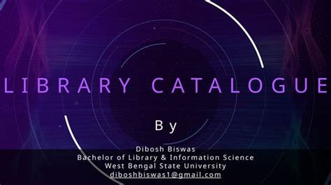 Abbr In A Library Catalogue