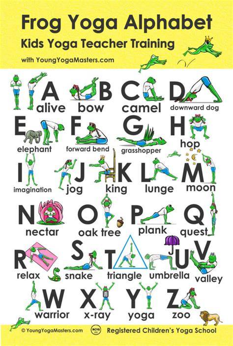 Abc Yoga Printables