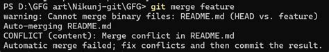 Abort a Git Merge