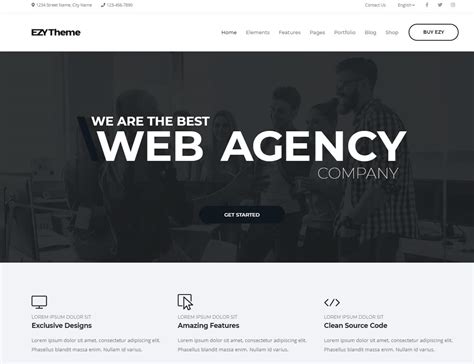 About Us Webpage Template