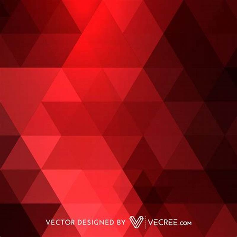 Abstract Pattern Red