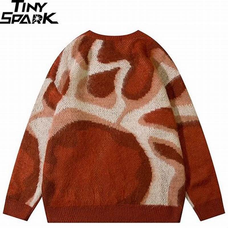 Abstract Pattern Sweater