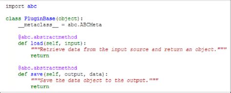 Abstract methods in Python duplicate