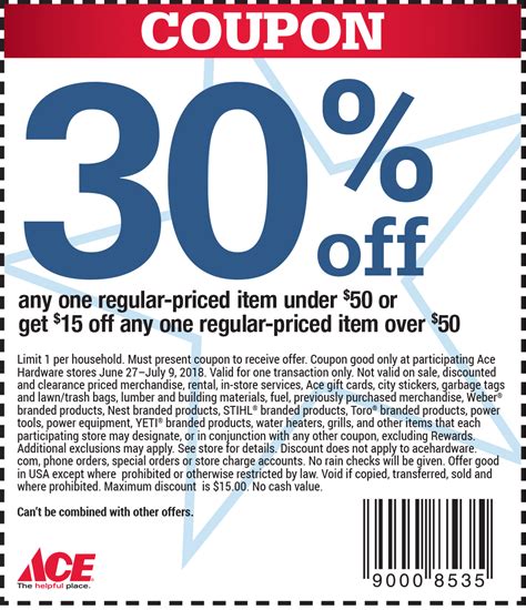 Ace Hardware Printable Coupons