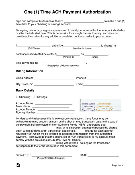 Ach Form Template