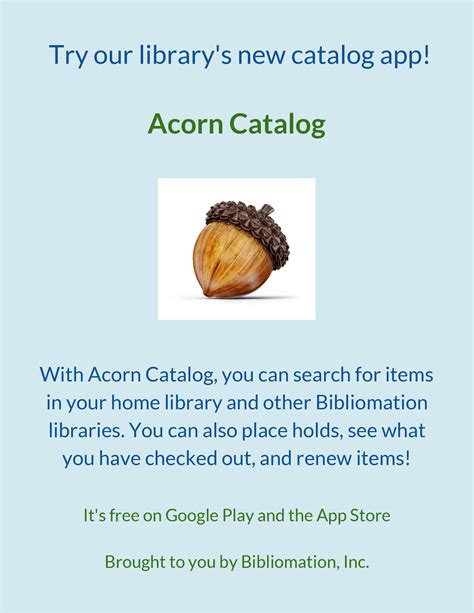 Acorn Com Catalog