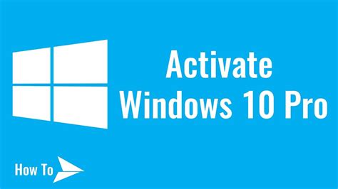 Activate Windows 10 … 