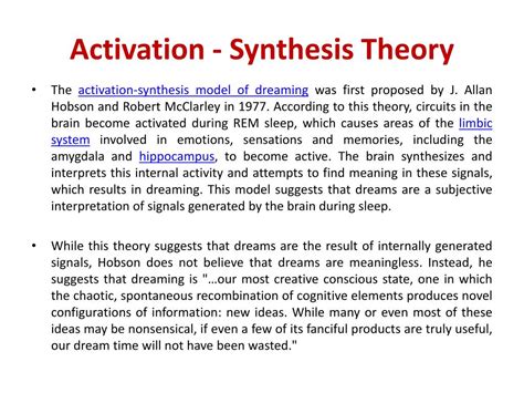 Synthesis Theory