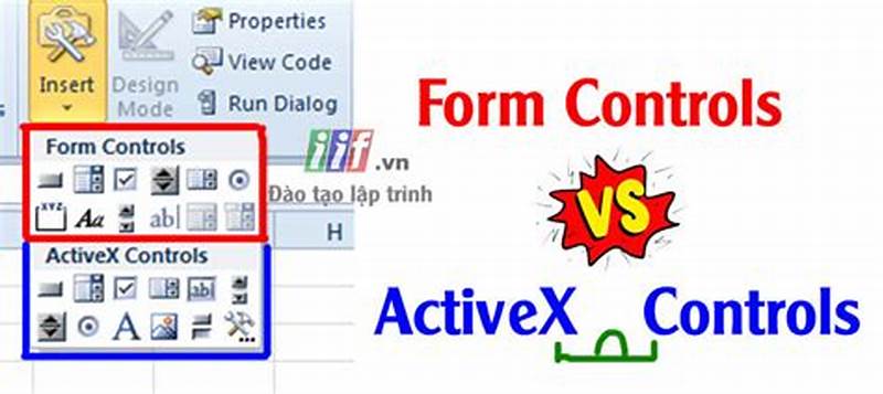 Active X Control Vs Form Control