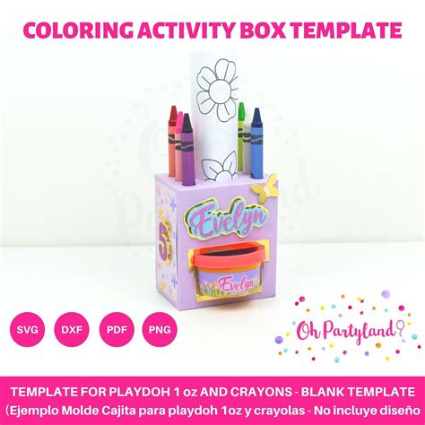 Activity Box Template
