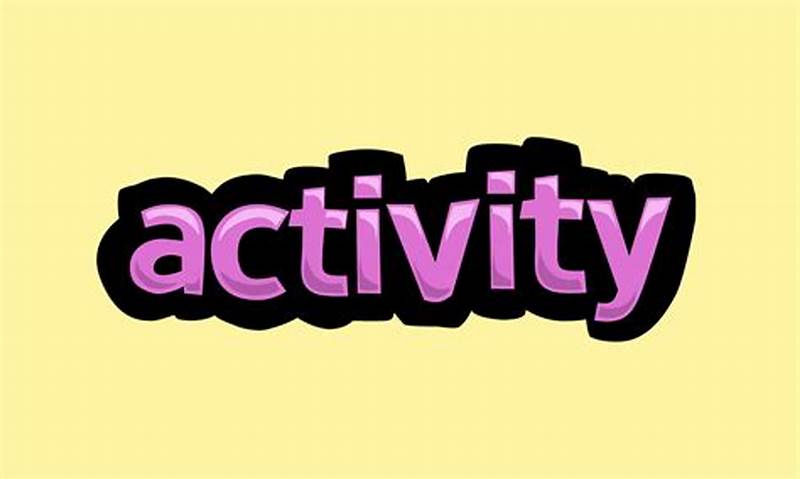 Activity Design Pattern