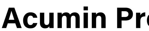 Acumin