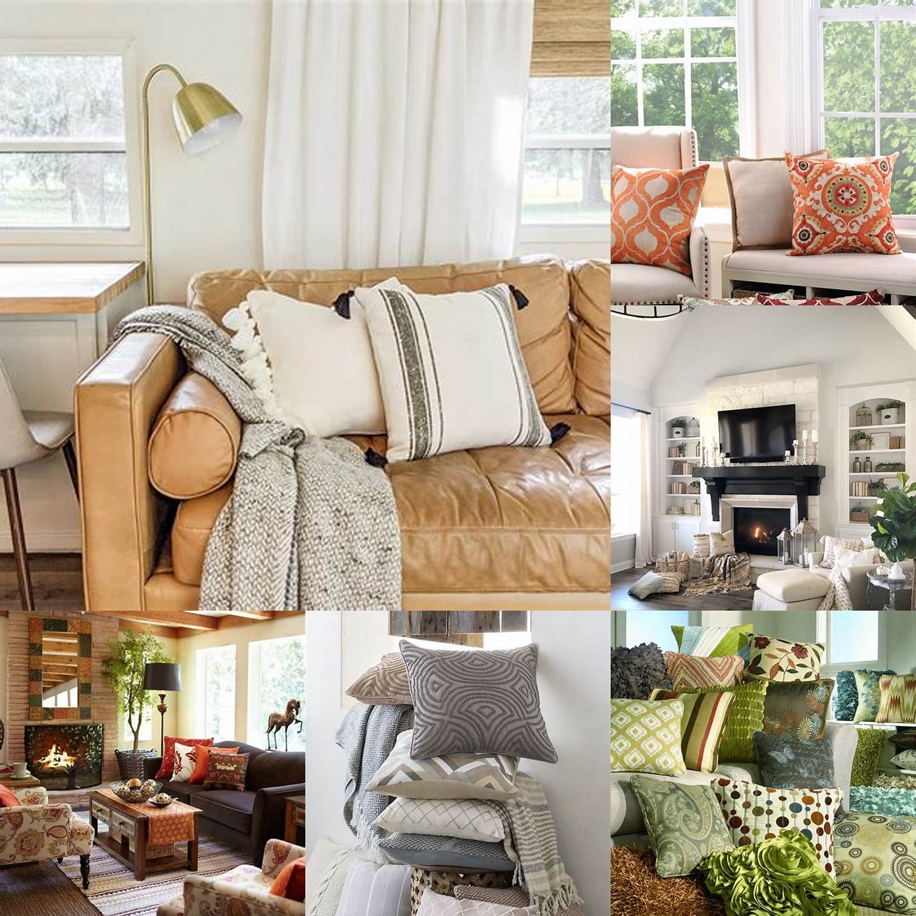 Add decorative pillows or throws in muted colors to create a cozy and inviting atmosphere