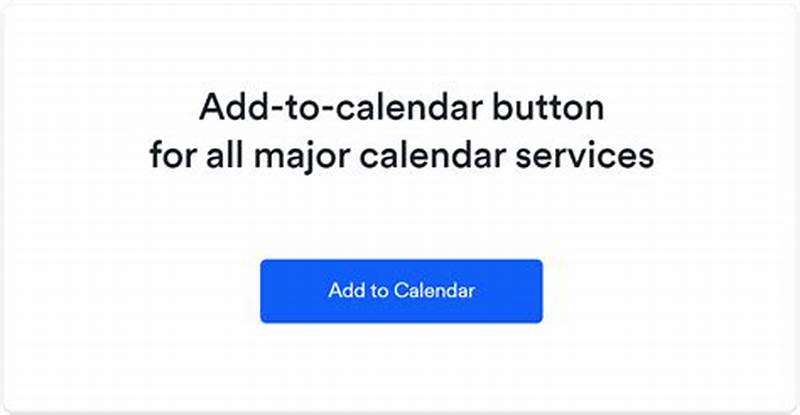 Add Event To Calendar Button