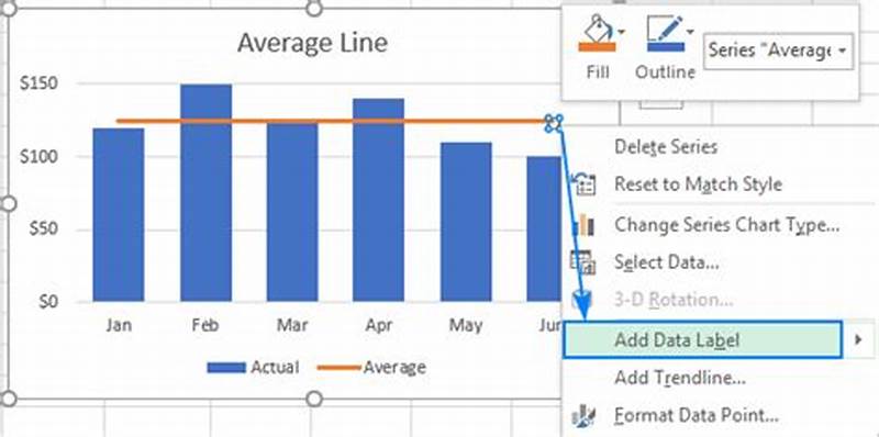 Add Fixed Line To Excel Chart