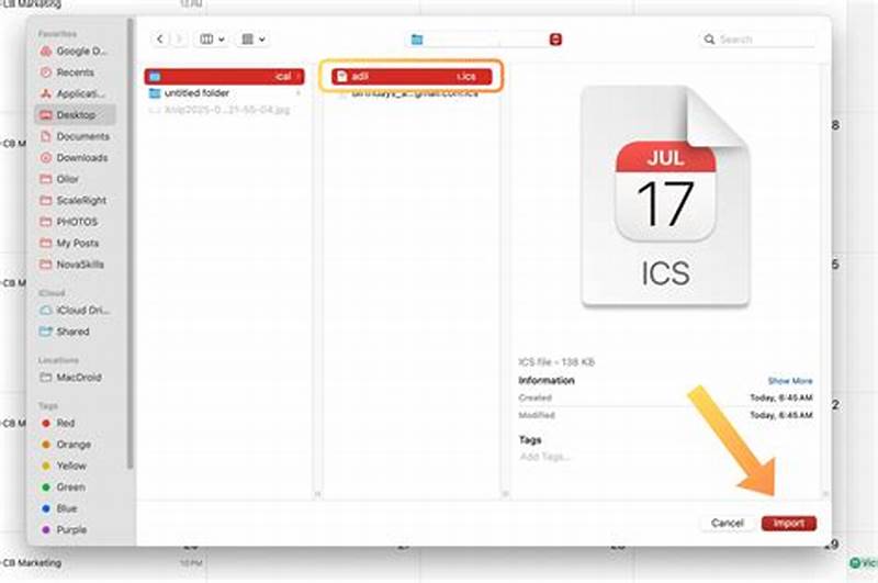 Add Ics File To Calendar