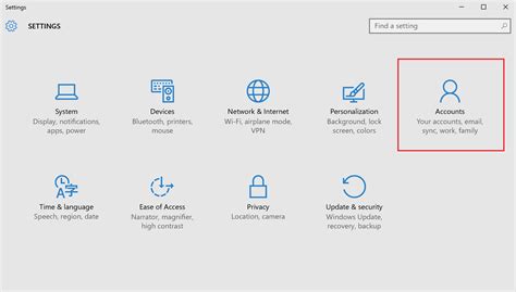 Add Microsoft Account in Control Panel