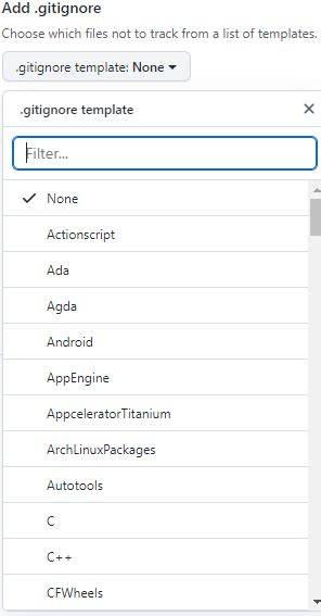 Add gitignore to gitignore