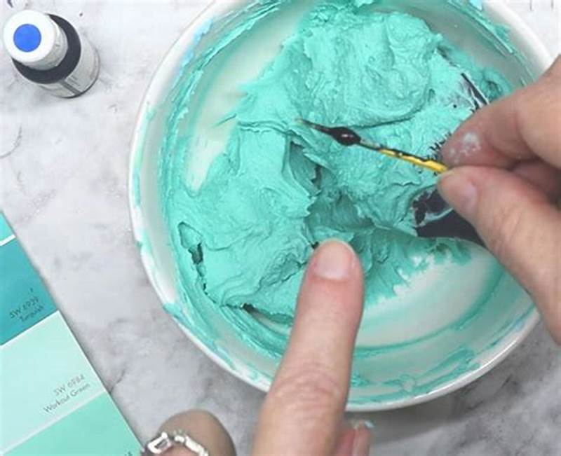 Adding Food Coloring To Cake Mix