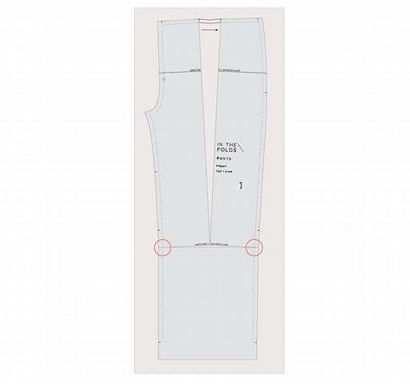 Adding Pleats To Pants Pattern