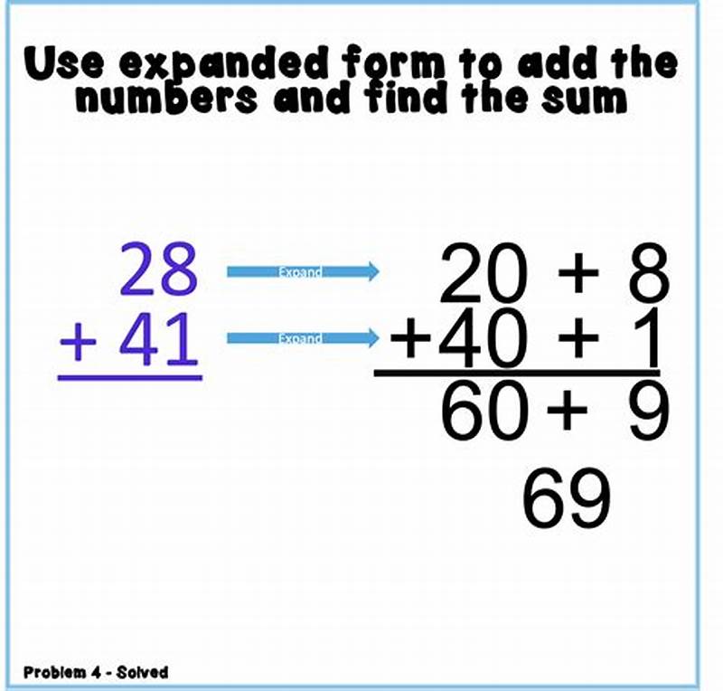 Adding Three Digit Numbers Using Expanded Form