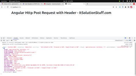 Adding a HTTP header to the Angular HttpClient doesnt send the header why